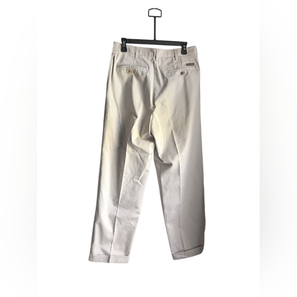 ❤️ Men's Savane Khaki Pants Size 33,30 - Picture 2 of 6